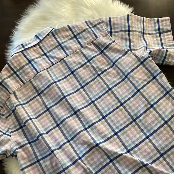 Hawker Rye Modern Short Sleeve Stretch Oxford (XL Tall) - Picture 6 of 10